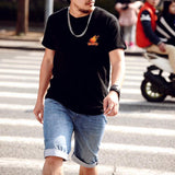 2016 Mens Summer T-Shirt Super Plus Size Cloth Printing Tshirt Homme Hip Hop Top Quality Wholesale Fashion T-shirt 8Colors