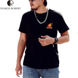 2016 Mens Summer T-Shirt Super Plus Size Cloth Printing Tshirt Homme Hip Hop Top Quality Wholesale Fashion T-shirt 8Colors