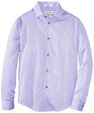 Calvin Klein Boys' Long-Sleeve Sateen Dress Shirt